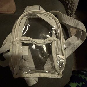 Transparent Mini Backpack